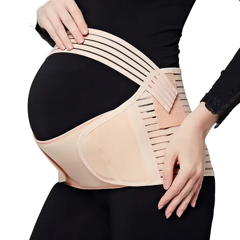 Pregnant Women Support Belly Band Back Clothes Belt Adjustable Waist Care Maternity Abdomen Brace Protector Pregnancy